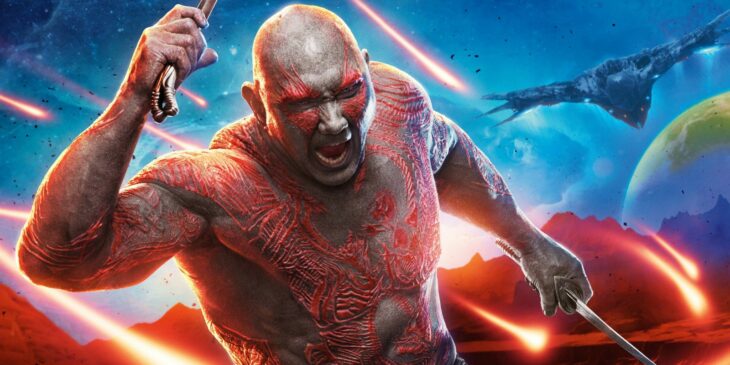 Dave Bautista se despede de Drax Guardiões da Galáxia Vol. 3