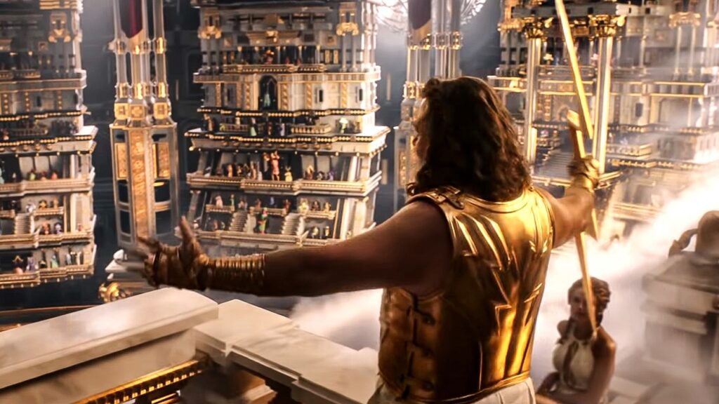 Zeus em Thor Amor e Trovão