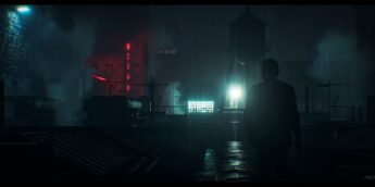 Artes conceituais de Alan Wake