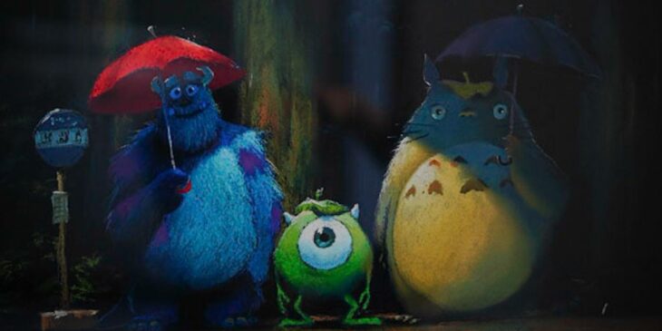 Totoro e 'Monstros S.A.'
