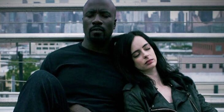 Krysten Ritter e Luke Cage