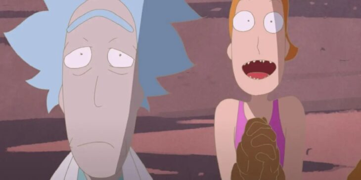 Anime do Rick & Morty