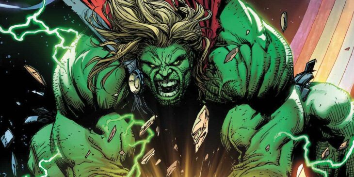 híbrido de Hulk e Thor Marvel