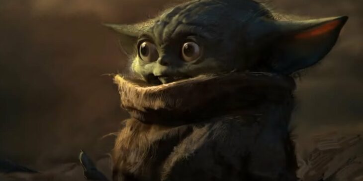 Baby Yoda em Star Wars