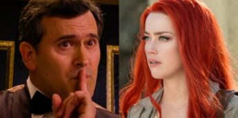Bruce Campbell e Amber Heard