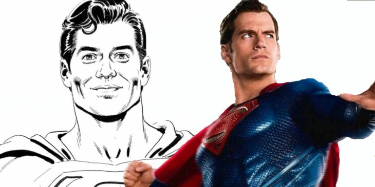 Superman esboço de Jerry Ordway para Henry Cavill