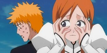 Ichigo e Orihime em Bleach