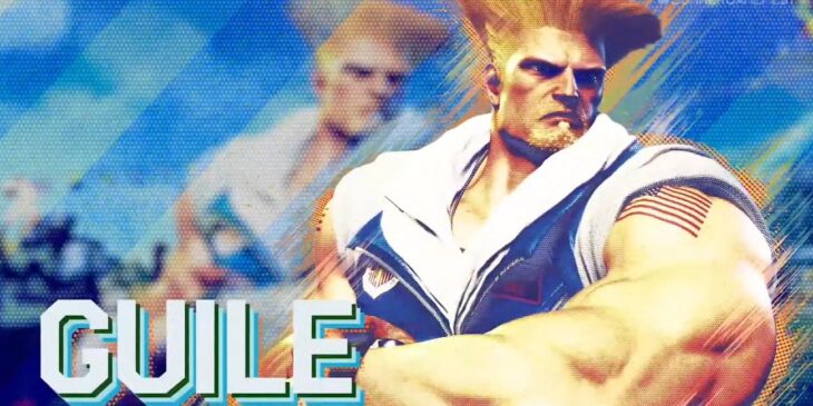 Guile em Street Fighter