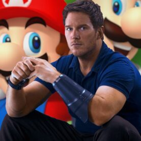 filme animado do Mario com Chris Pratt