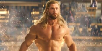 Thor: Amor e Trovão Chris Hemsworth sem roupa