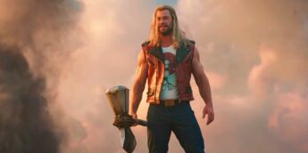 pôster final de Thor: Amor e Trovão