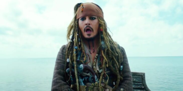Johnny Depp de Piratas do Caribe
