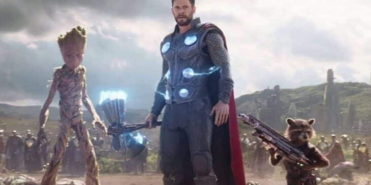 Thor com tapa-olho