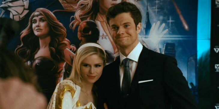 Jack Quaid e Erin Moriarty em The Boys