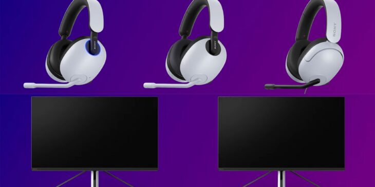 fones e monitores da Sony