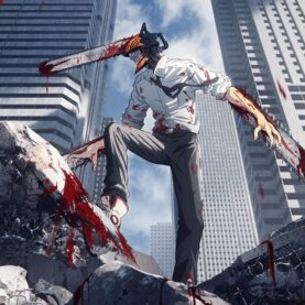 Visual de Chainsaw Man