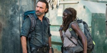 Rick e Michonne de The Walking Dead