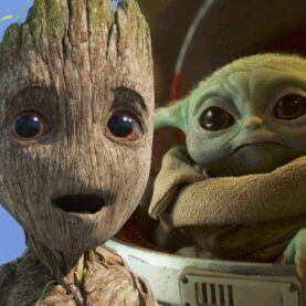Baby Groot vs Baby Yoda