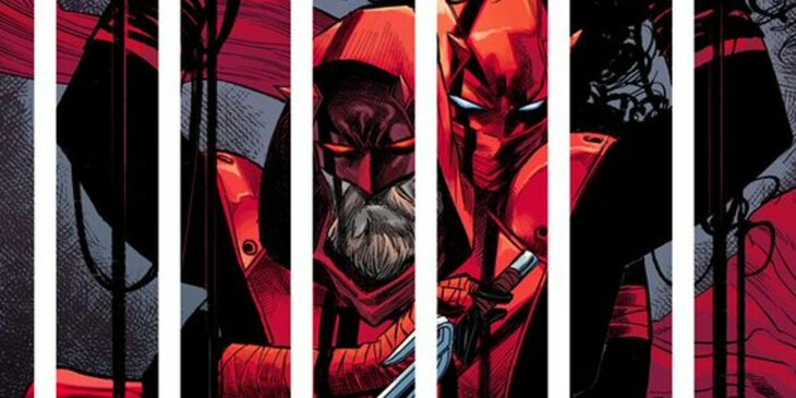 Visual do Demolidor nos quadrinhos