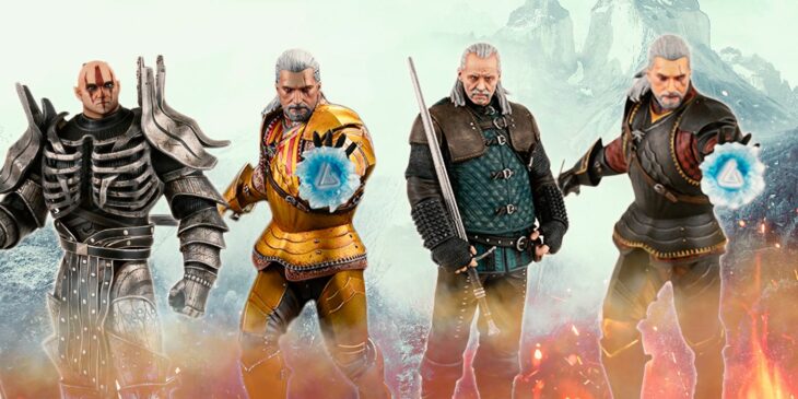 colecionáveis de The Witcher 3