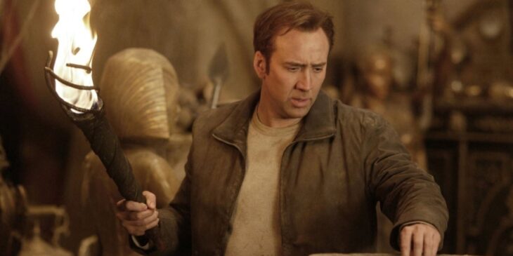 Nicolas Cage de A Lenda do Tesouro Perdido