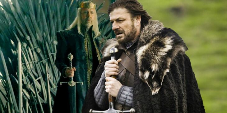 A Casa do Dragão e Game of Thrones