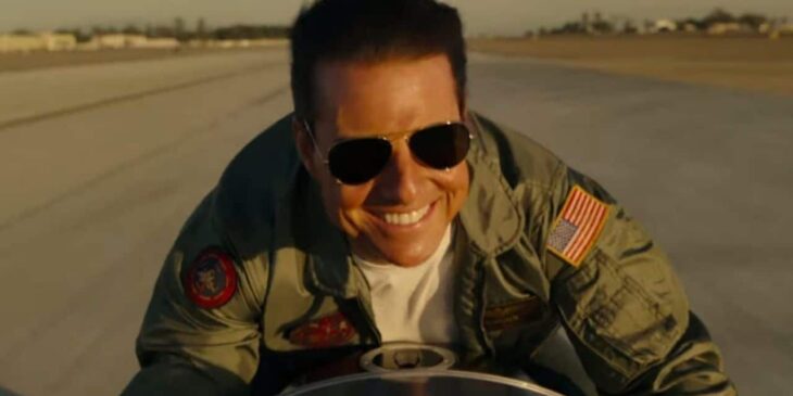 Tom Cruise em Top Gun: Maverick