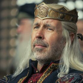 Rei Viserys em A Casa do Dragão
