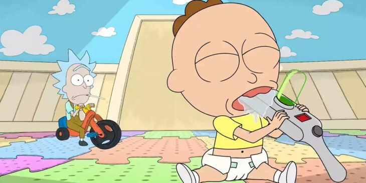 A série animada Rick and Morty