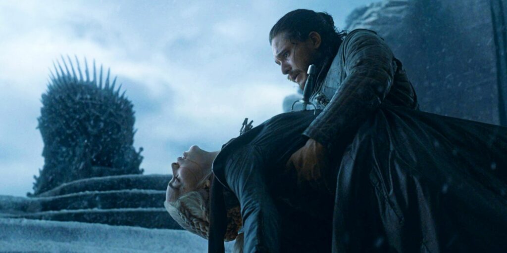 Jon Snow e Daenerys