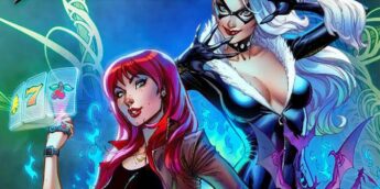Mary Jane e Gata Negra em Homem-Aranha