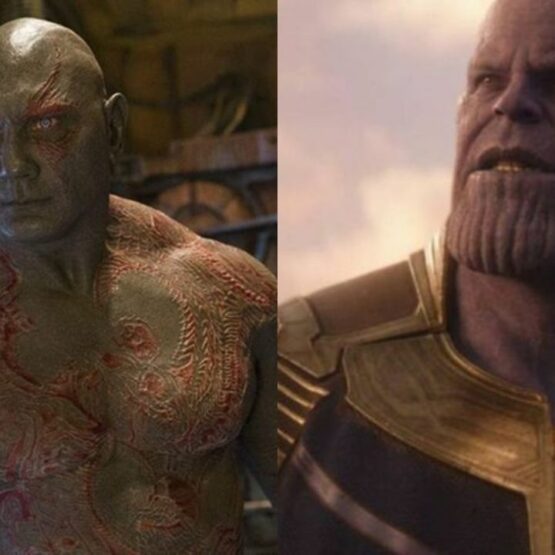 Drax e Thanos, da Marvel