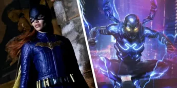 Batgirl e Besouro Azul, da DC