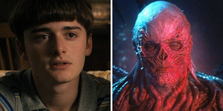 Will e Vecna em Stranger Things