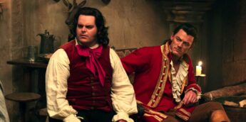LeFou e Gaston em A Bela e A Fera