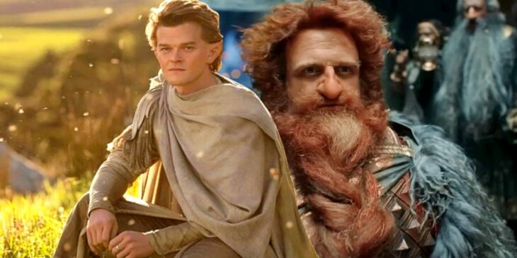 Elron e Durin em Anéis de Poder