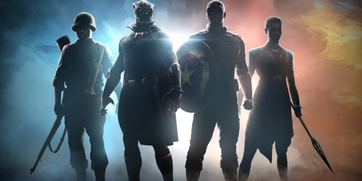 Jogo do Capitão América e Pantera Negra
