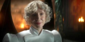 Gwendoline Christie como Lucifer em Sandman