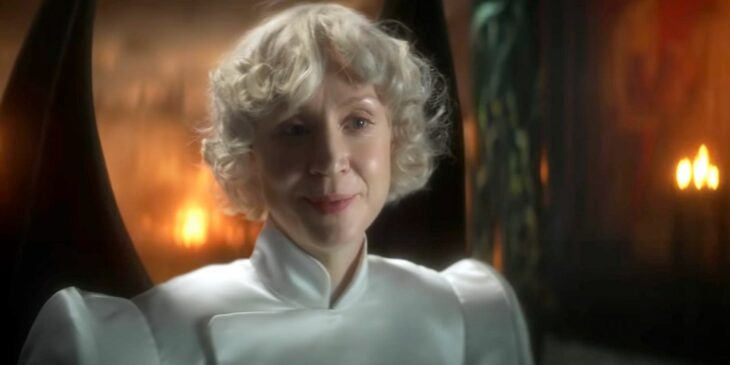 Gwendoline Christie como Lucifer em Sandman