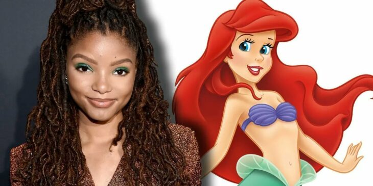 Halle Bailey como Ariel em A Pequena Sereia