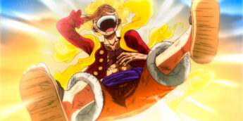 Animação do Gear 5 de Luffy