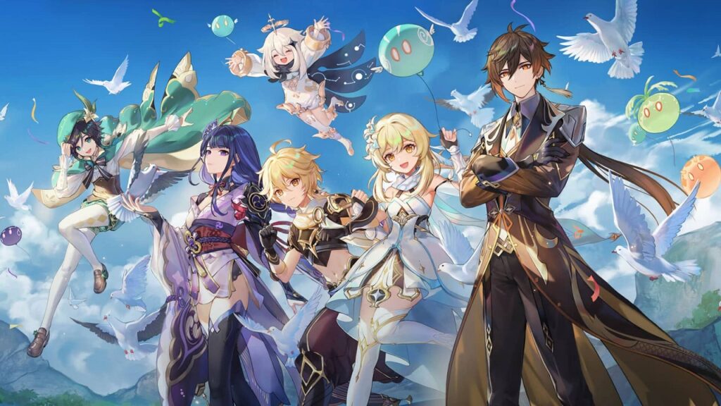 Anime do Genshin Impact