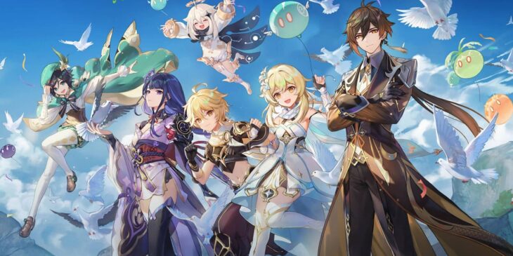 Anime do Genshin Impact