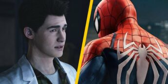 Rosto de Peter Parker