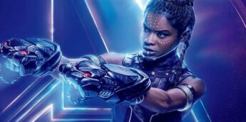Letitia Wright em Pantera Negra