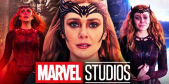 Elizabeth Olsen como Feiticeira Escarlate