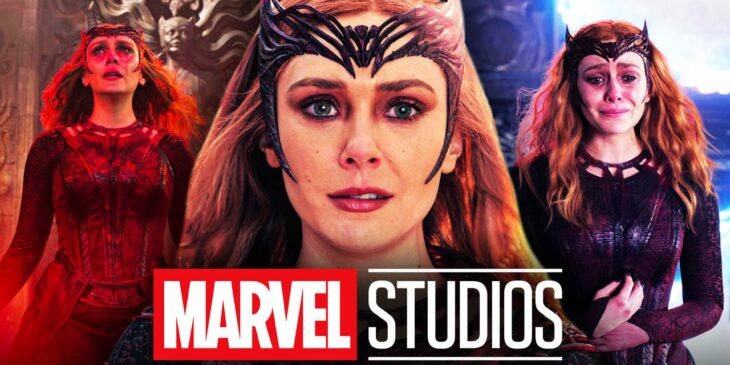 Elizabeth Olsen como Feiticeira Escarlate