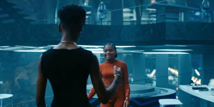 Shuri e Riri Williams em Pantera Negra 2
