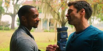 Sam Wilson, o novo Capitão América, e Bucky Barnes