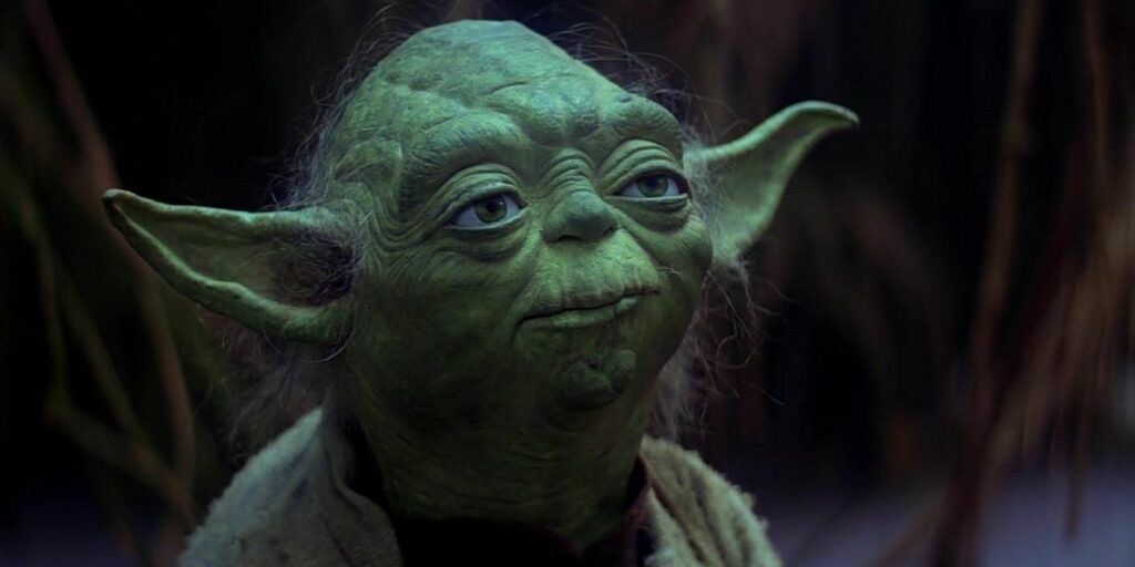 Yoda em Dagobah